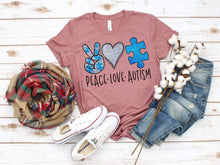 Load image into Gallery viewer, Peace love tees
