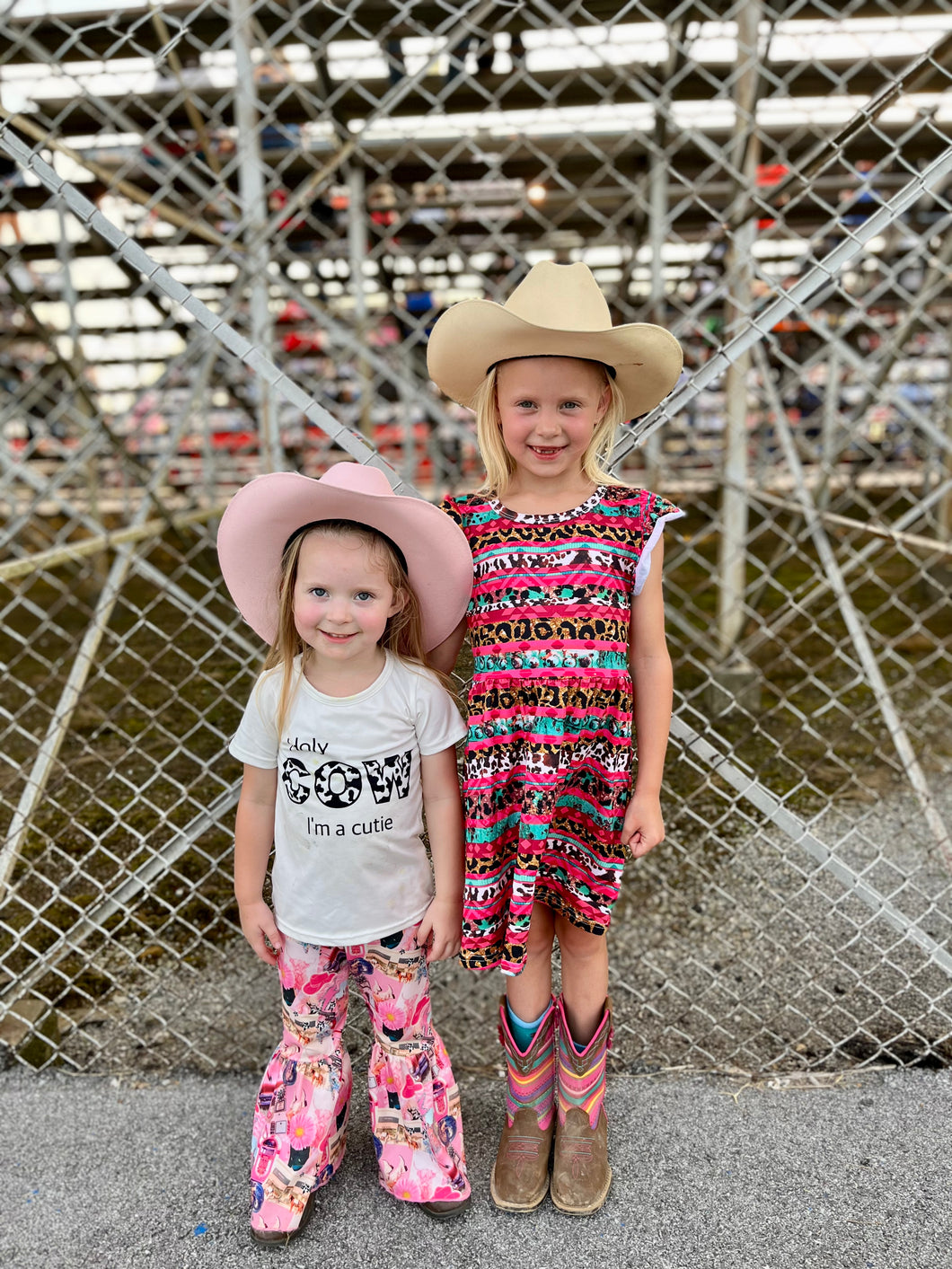 Cow/Leopard Serape Dress