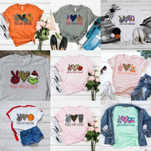 Load image into Gallery viewer, Peace love tees
