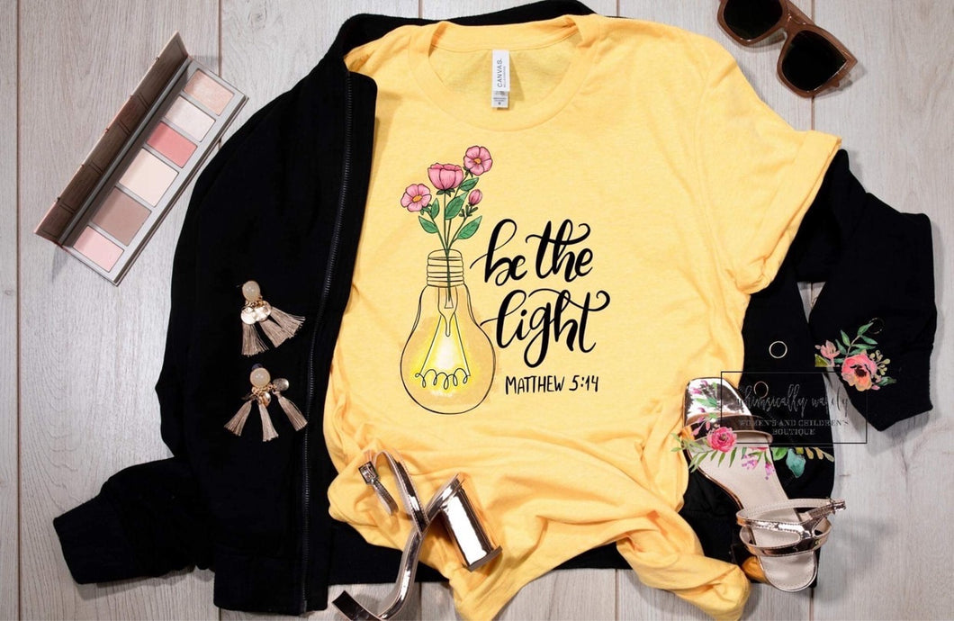 Be the light (lightbulb design)