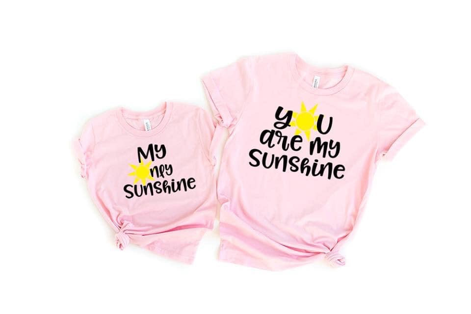 You are my sunshine/my only sunshine