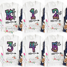 Load image into Gallery viewer, Rainbow leopard grade t-shirts
