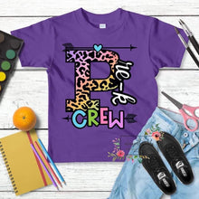 Load image into Gallery viewer, Multicolor leopard print back to school tees
