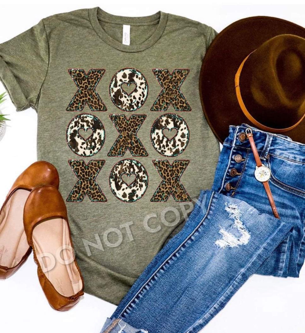 Xoxo (leopard/cow print)