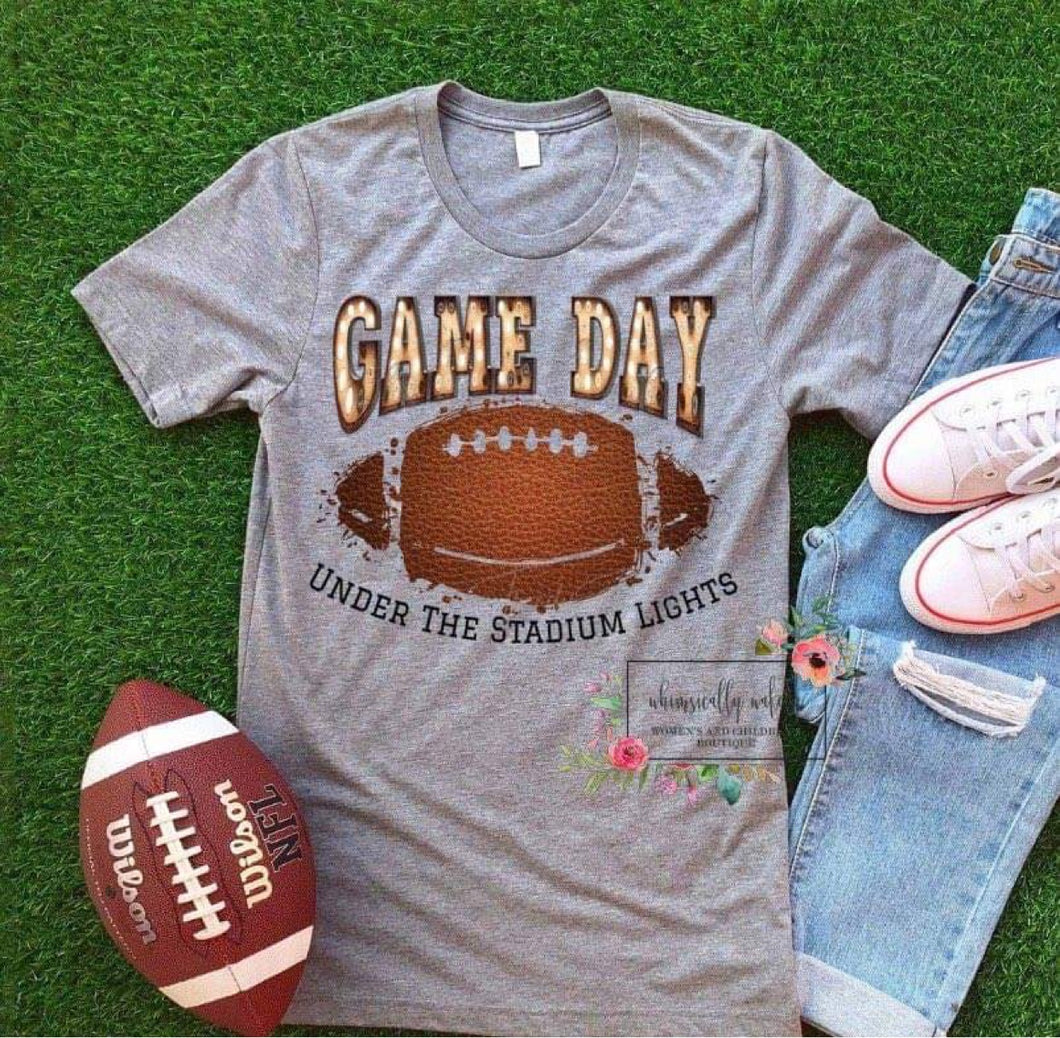 Game Day under the stadium lights