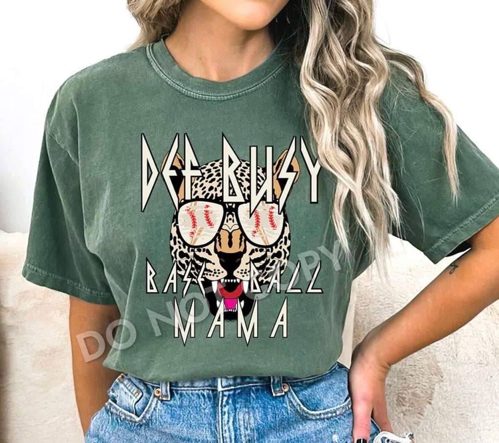 Def Busy Baseball Mama