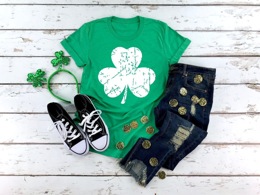 Distressed Shamrock