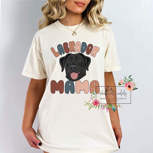 Customizable Dog Mama Tee