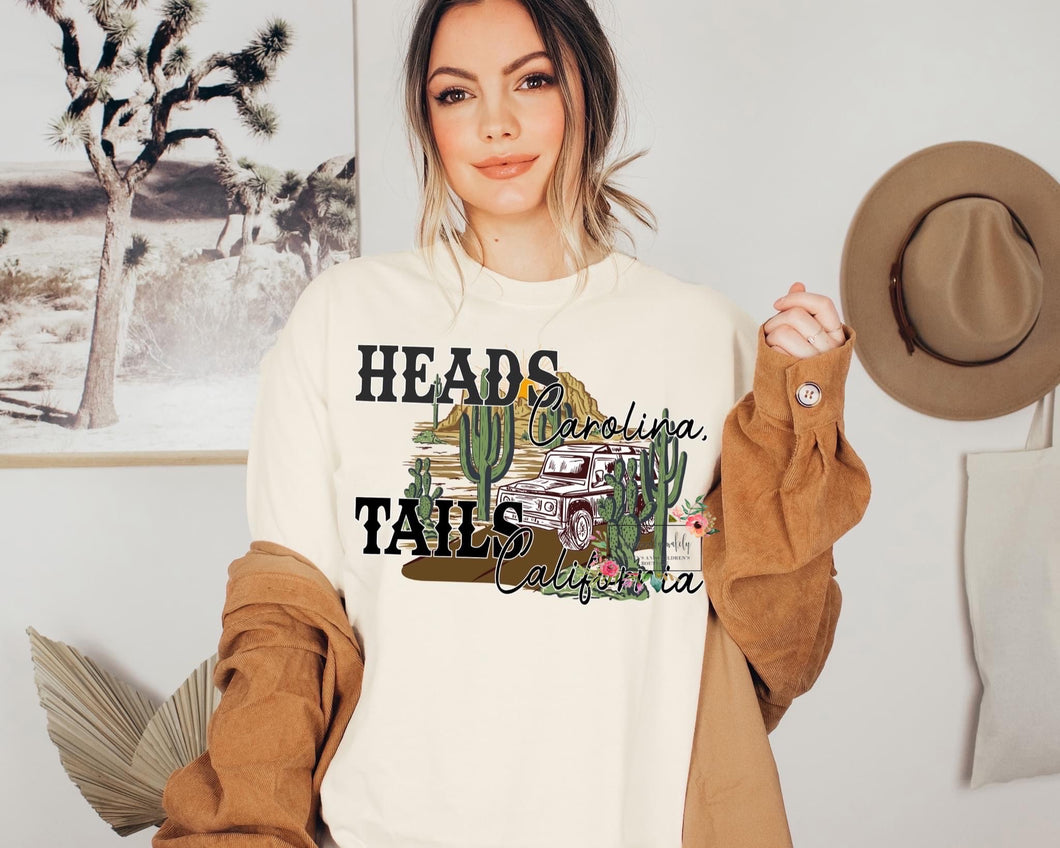 Heads Carolina,tails California
