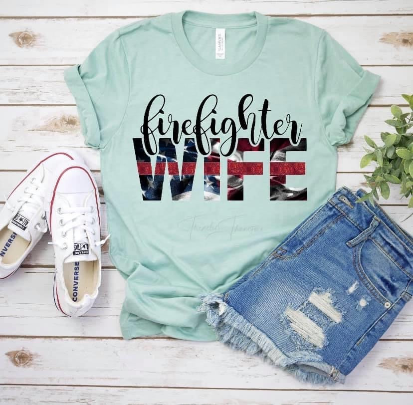 Firefighter’s wife