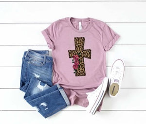 Floral cross