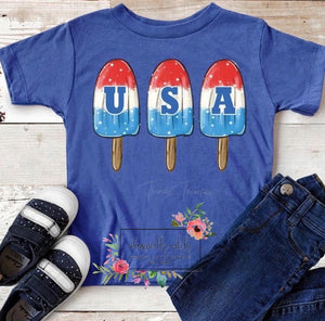 USA popsicles