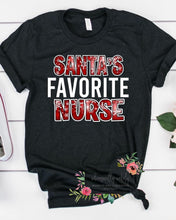 Load image into Gallery viewer, “Santa’s favorite” occupation tee
