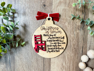 Custom Christmas ornaments