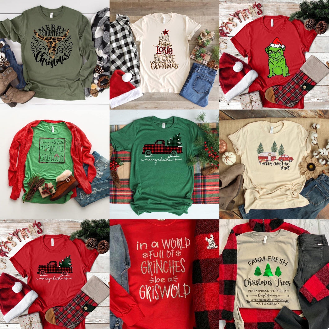 Christmas tees