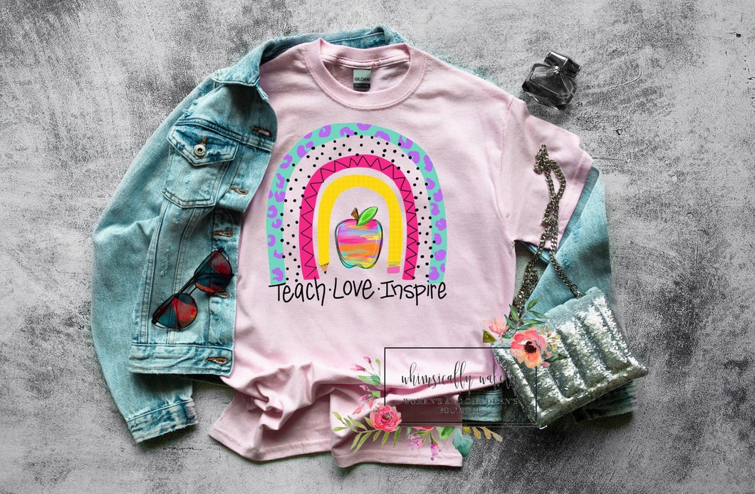 Teach love inspire teacher