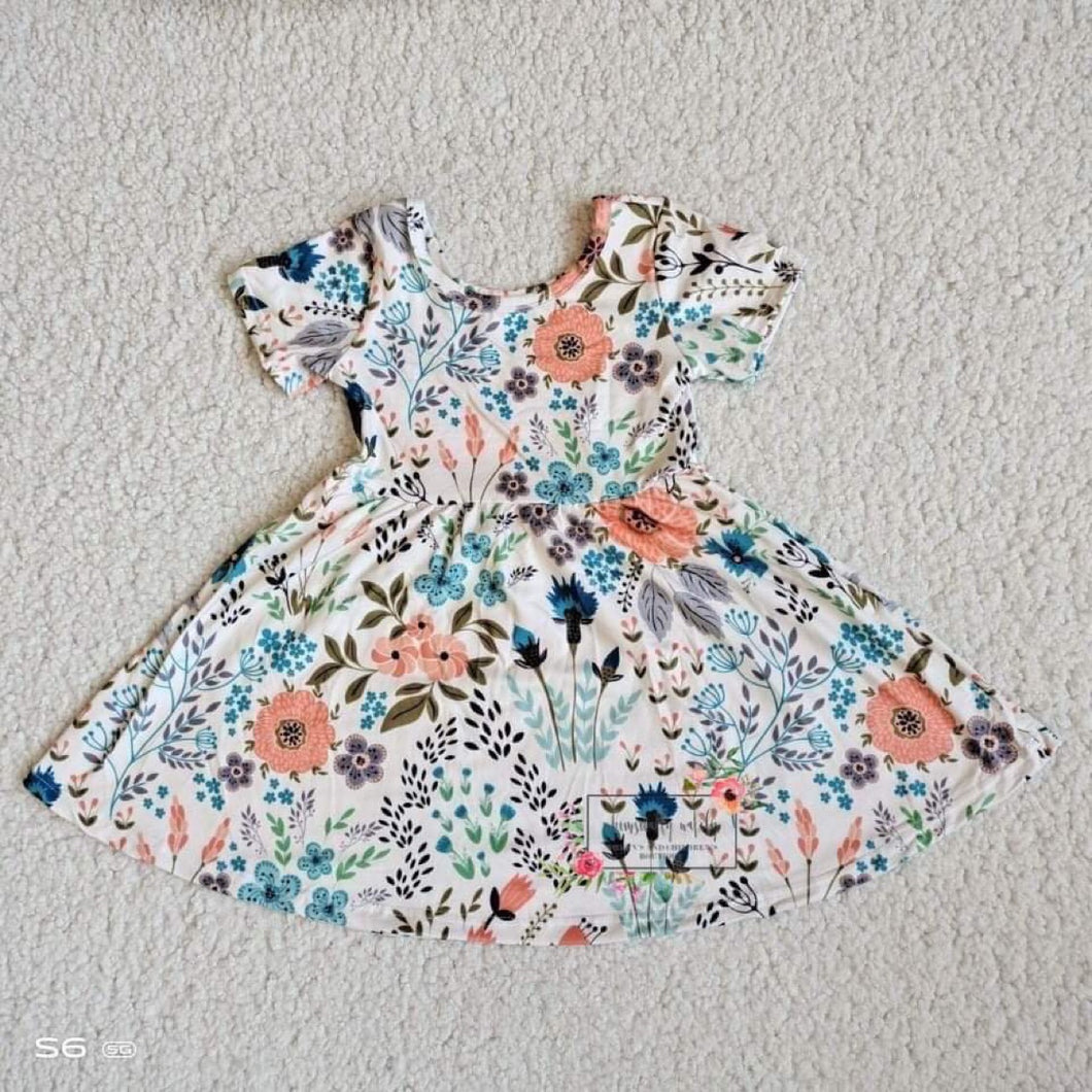 Multicolor Floral Dress