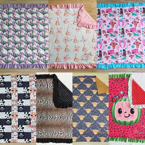 Minky blanket pre-order