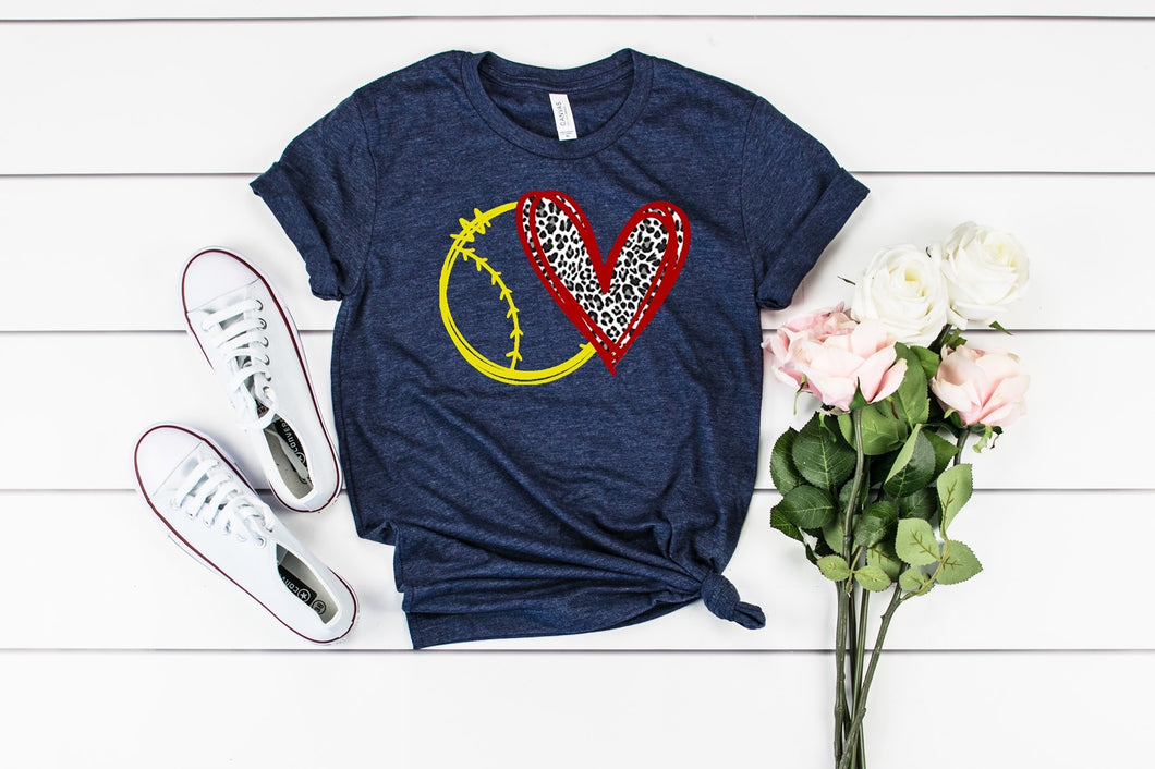 Softball heart