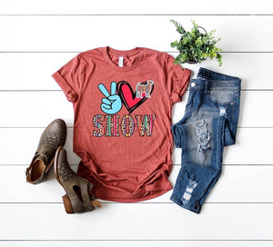 Peace love tees
