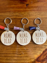 Load image into Gallery viewer, Mama engraved keychains (various designs)

