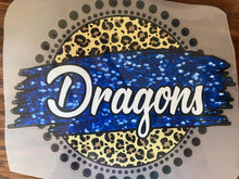 Load image into Gallery viewer, Leopard Circle Airedales/Dragons

