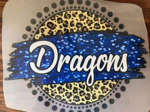 Leopard Circle Airedales/Dragons