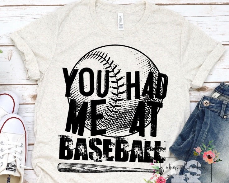 You had me at baseball