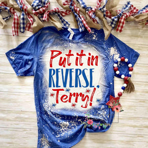 Put it in reverse terry (bleached)