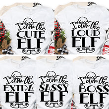 Load image into Gallery viewer, Christmas elf tee sale
