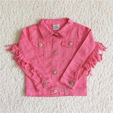 Load image into Gallery viewer, Custom embroidered jean jacket
