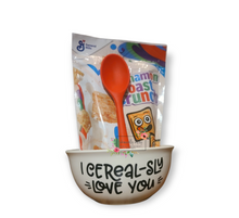 Load image into Gallery viewer, Cereal-sly love you gift set
