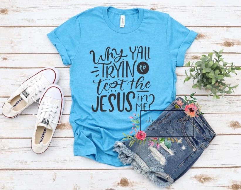 Test the Jesus in me
