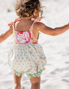 Fly High-Yoke Top Romper-Garden of Eden