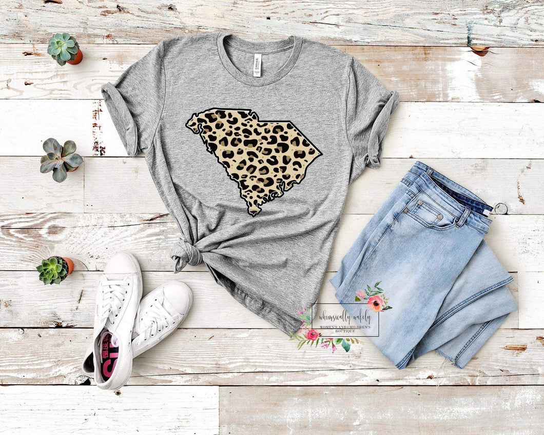 Customizable Leopard State Tee