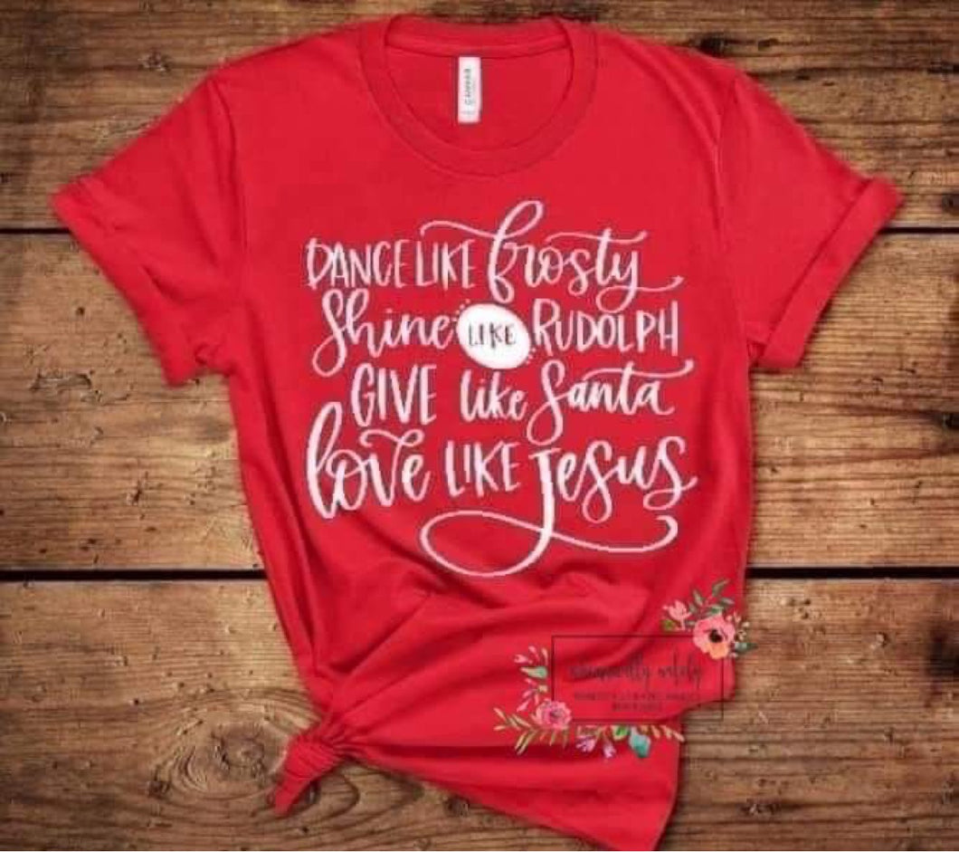 Dance Like Frosty (white letters)