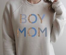 Load image into Gallery viewer, Leopard letter mom tees
