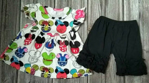 Mickey icing short set