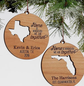 Custom Christmas ornaments